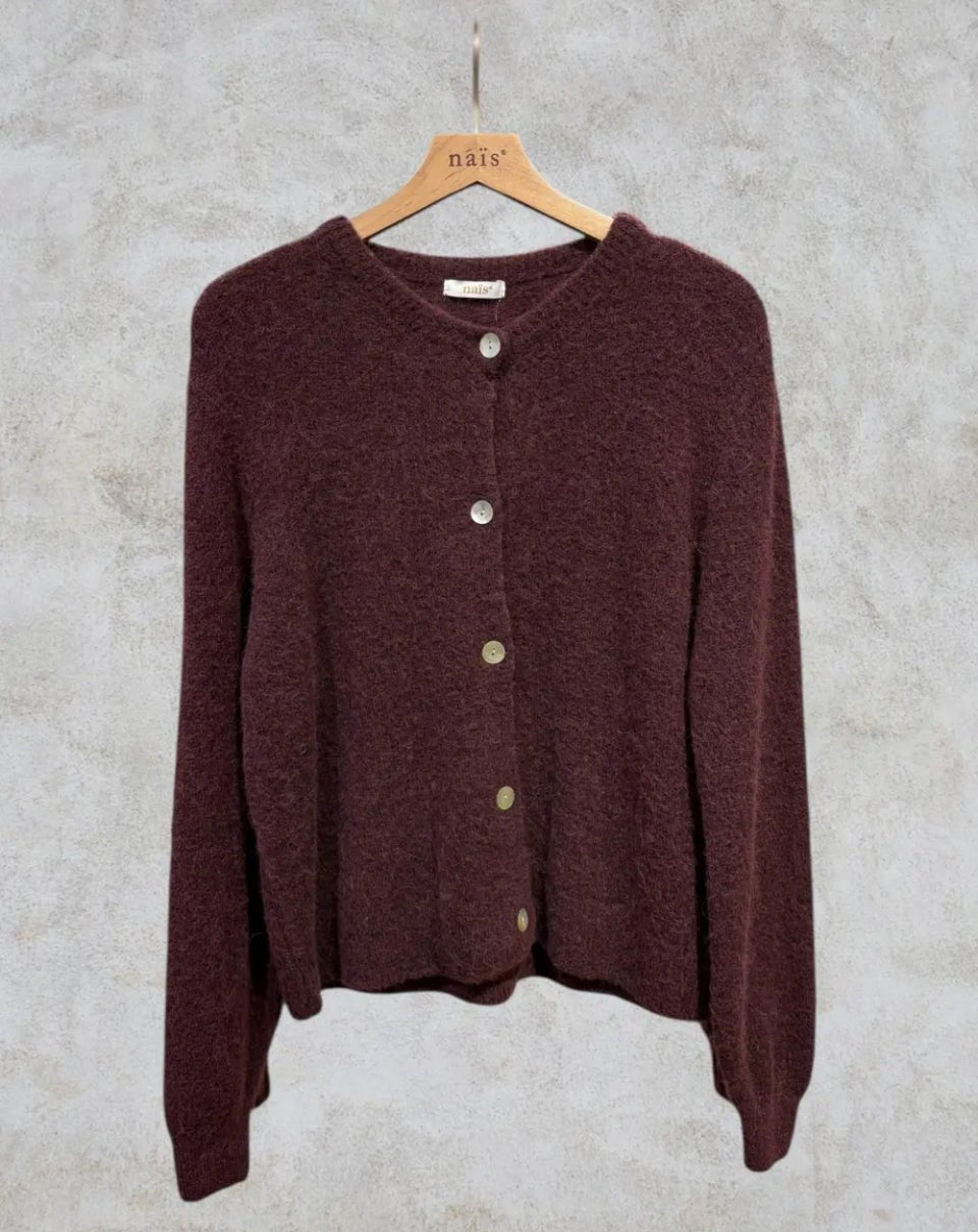 Nais Alpaca Cardigan - clever alice