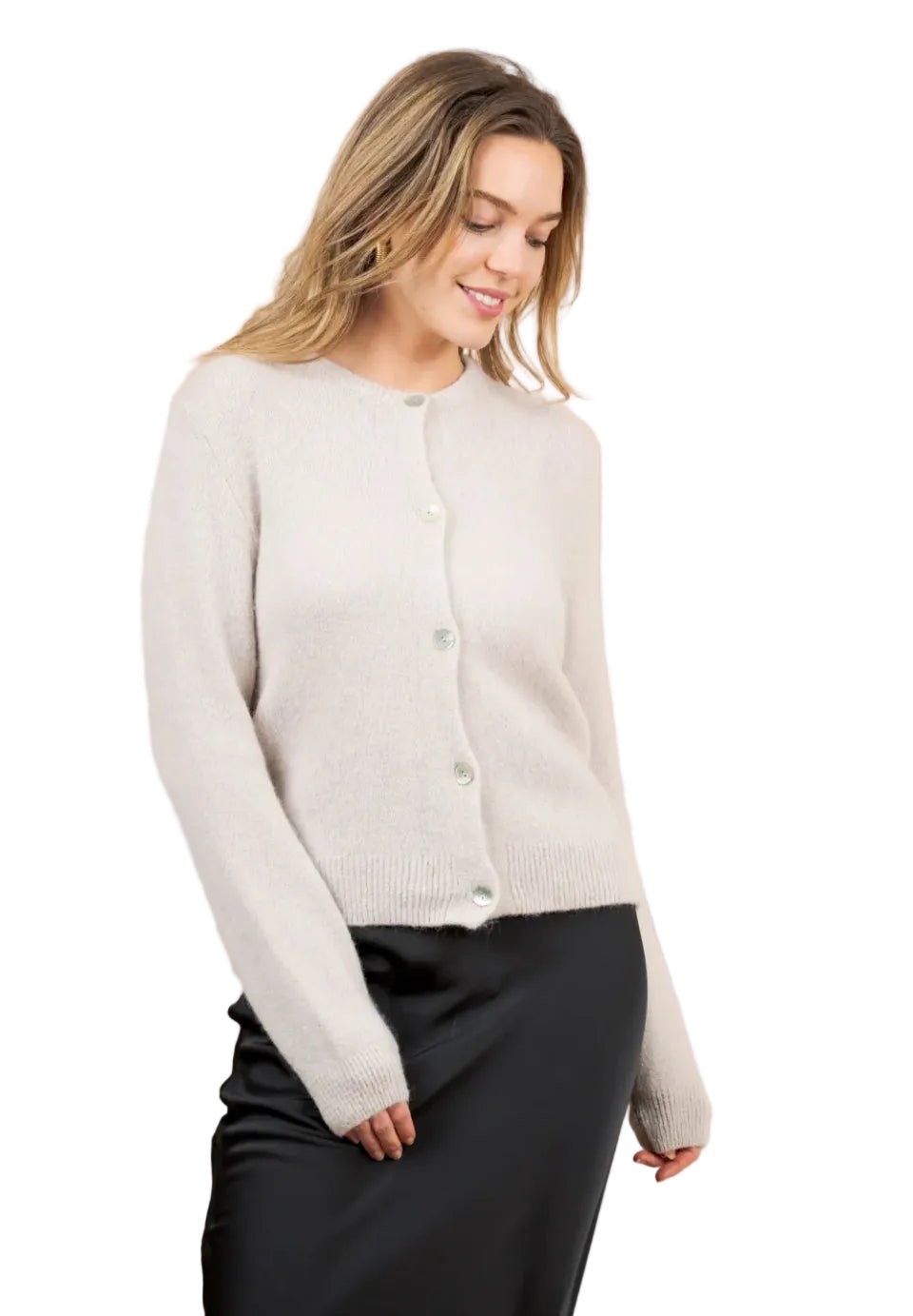 Nais Alpaca Cardigan - clever alice