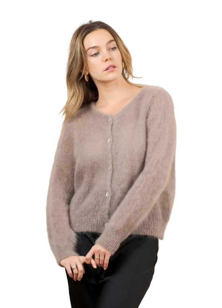 Nais Kid Mohair Cardigan - clever alice