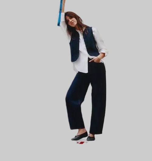 Oraije Brune Barrel Jean - clever alice