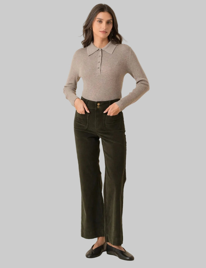 Oraije Elenette High Waist Large Flare Denim - clever alice