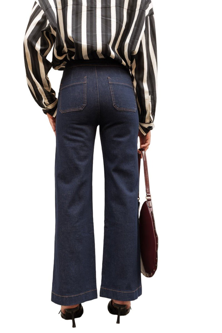 Oraije Jeans Wide Sneakers Length - Victo - clever alice