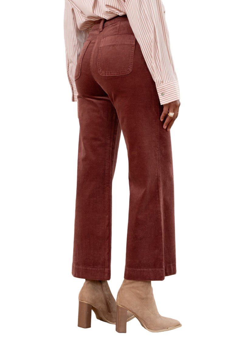 Oraije Paris Ankle wide velour - Viviane - clever alice