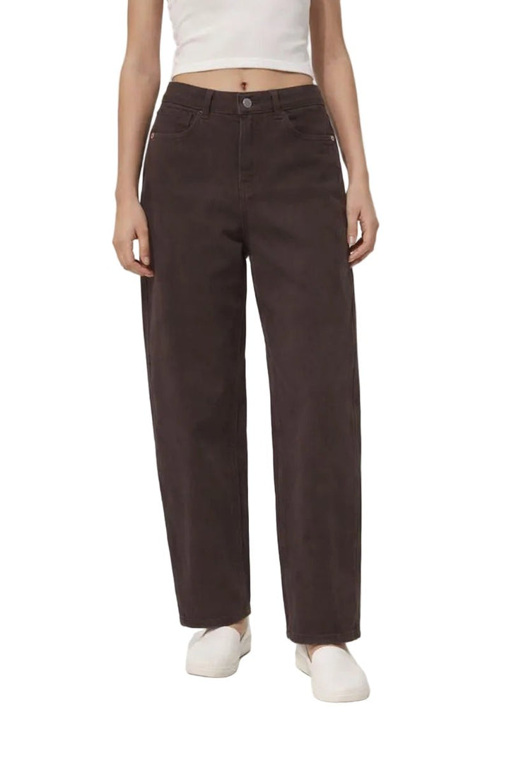 Oraije Paris Bony Mid Waist Barrel Jeans - clever alice