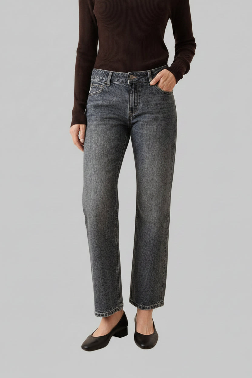 Oraije Paris Carmen Low-Rise Flare Jeans | NYC