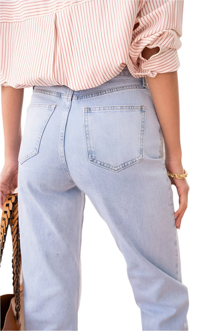 Oraije Paris Maddie Jean in Light Wash - clever alice