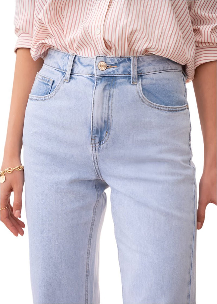 Oraije Paris Maddie Jean in Light Wash - clever alice