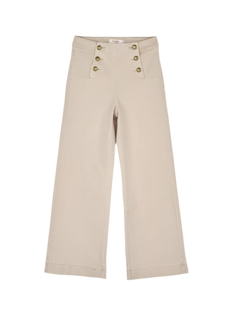 Oraije Paris Victorine Six Button Jeans - clever alice