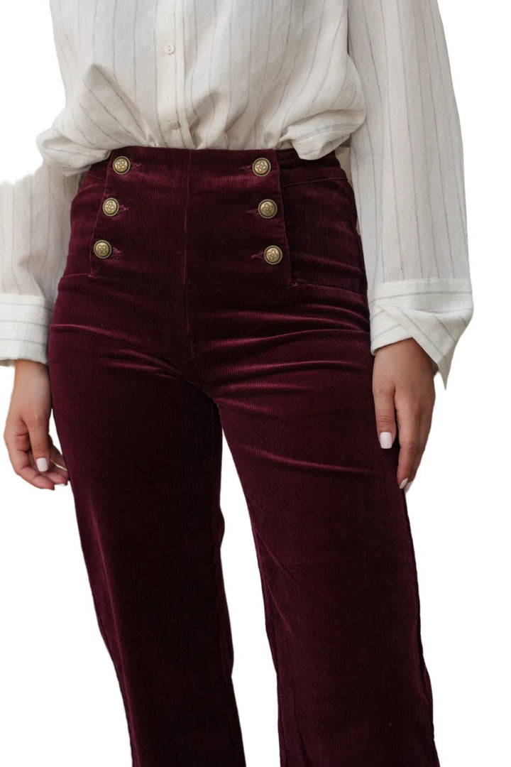Oraije Paris Victorine Velvet Jeans - clever alice