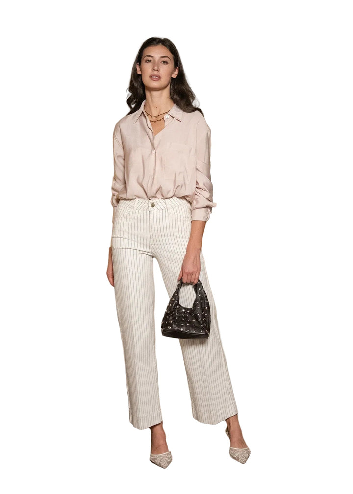 Oraije Paris Vienna Petite Wide Leg Jean - clever alice
