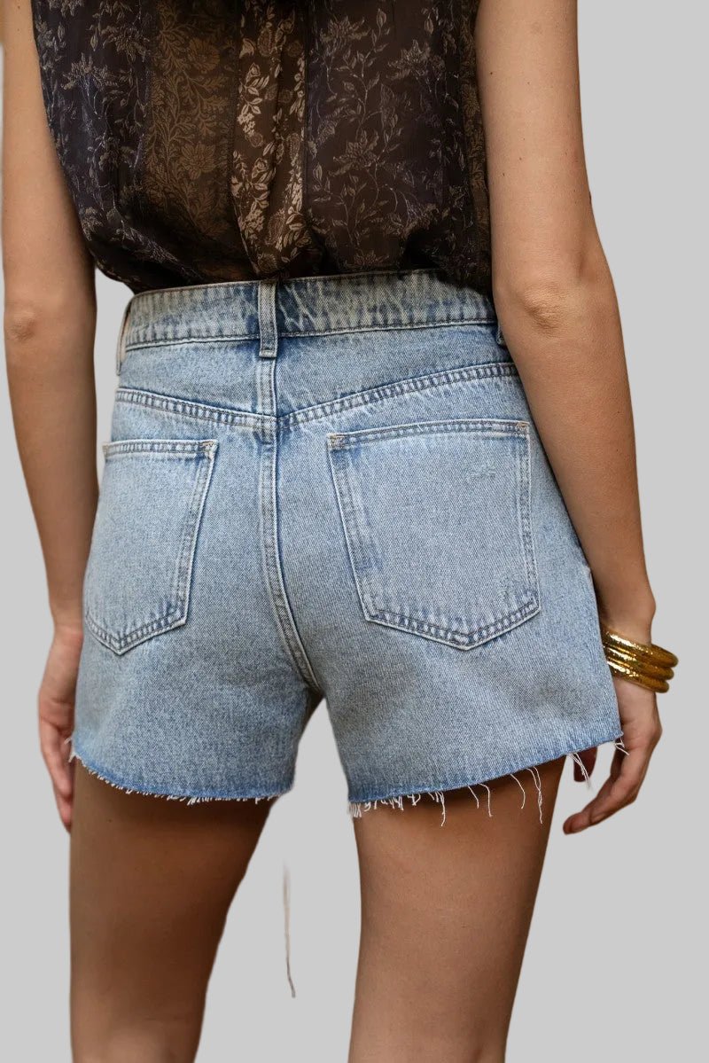 Oraije Summer Ripped Shorts - clever alice