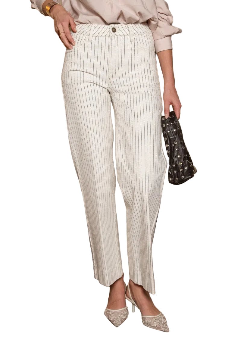 Oraije Vienna Cropped Wide Ankle Jean - clever alice
