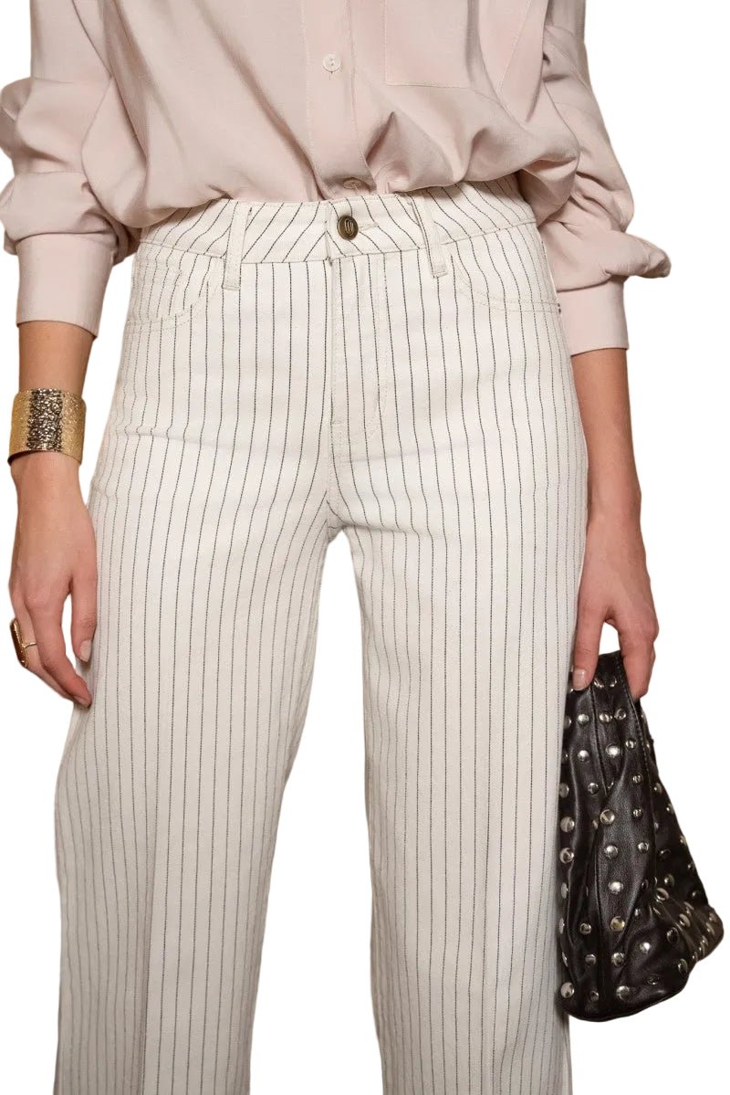 Oraije Vienna Cropped Wide Ankle Jean - clever alice