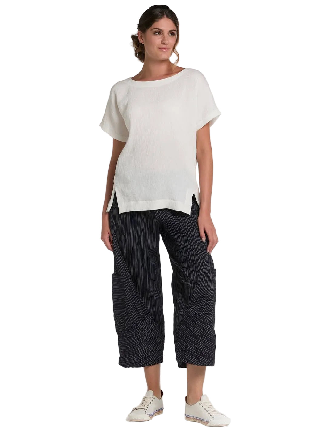 Porto Crinkle Pant - clever alice