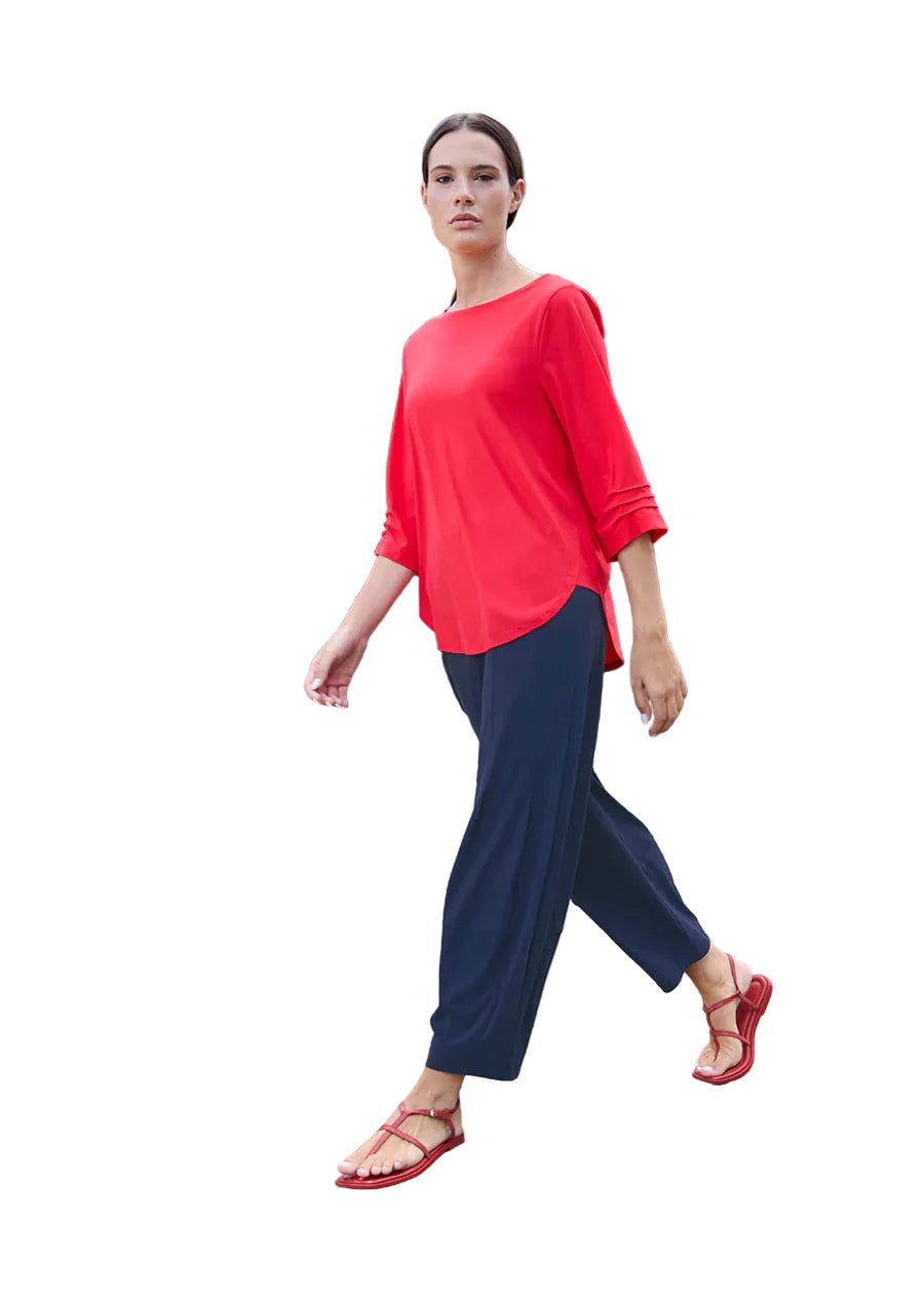 Porto Elsa Jet Jersey Top - clever alice