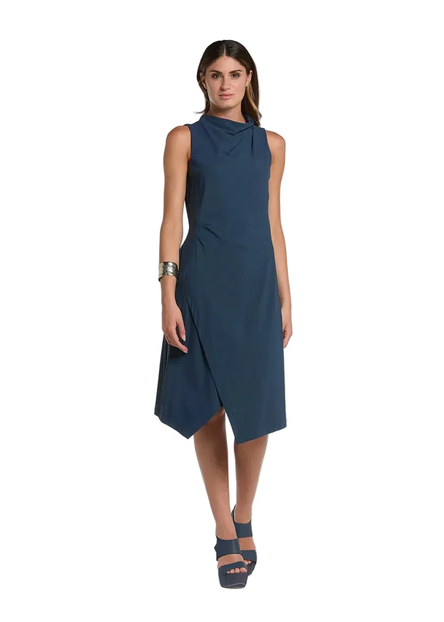 Porto Nina Dress in Jet Jersey - clever alice