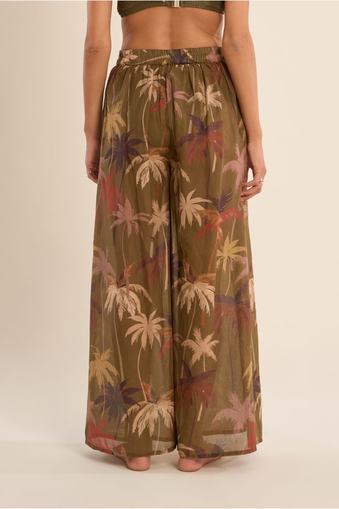 Molly Bracken Floral Printed Beach Trouser
