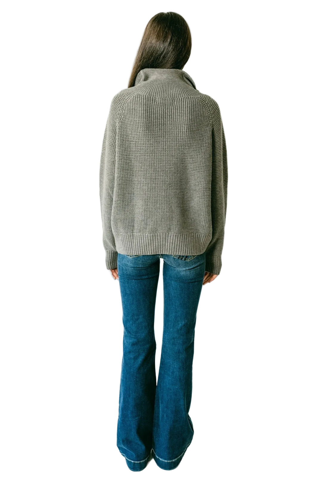 Saintt Sinners Clover Quarter Zip Pullover - clever alice