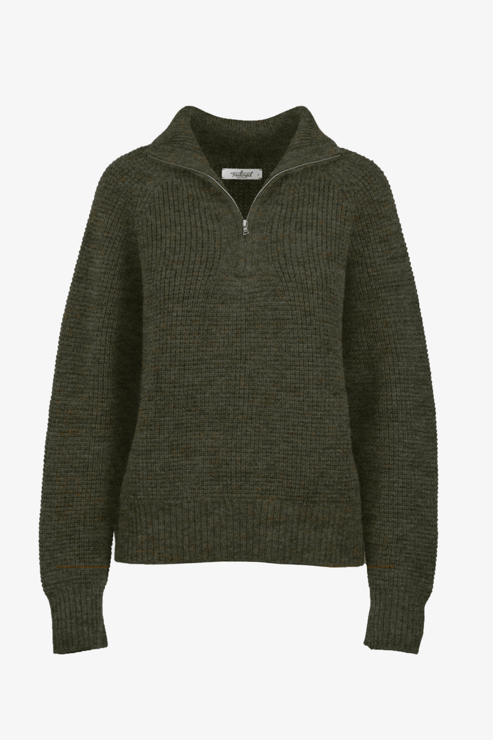 Saintt Sinners Clover Quarter Zip Pullover - clever alice