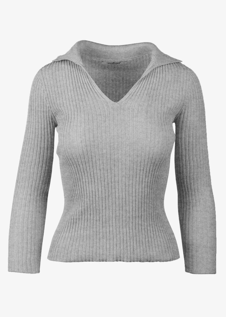 Saintt Sinners Everly Long Sleeve Polo - clever alice