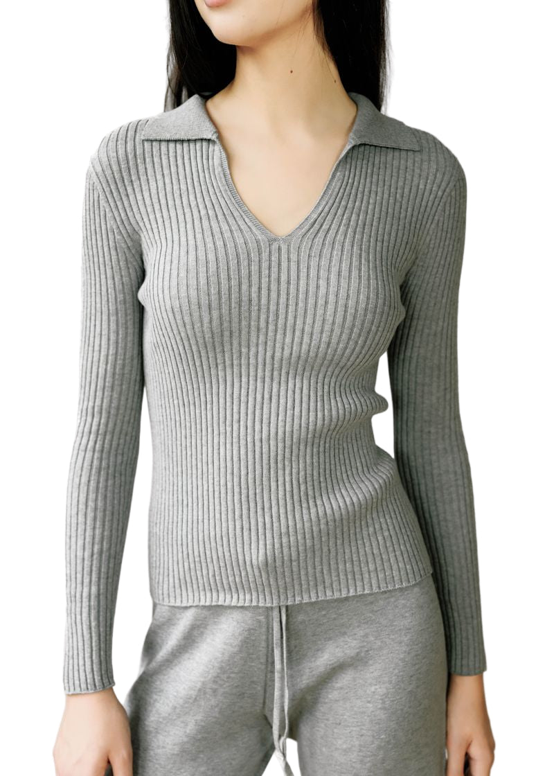 Saintt Sinners Everly Long Sleeve Polo - clever alice