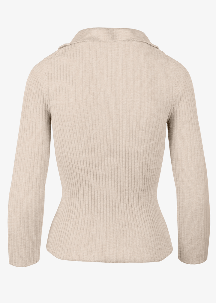 Saintt Sinners Everly Long Sleeve Polo - clever alice