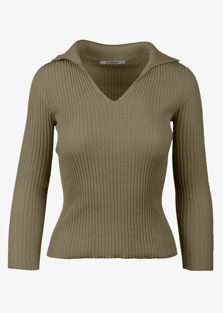 Saintt Sinners Everly Long Sleeve Polo - clever alice