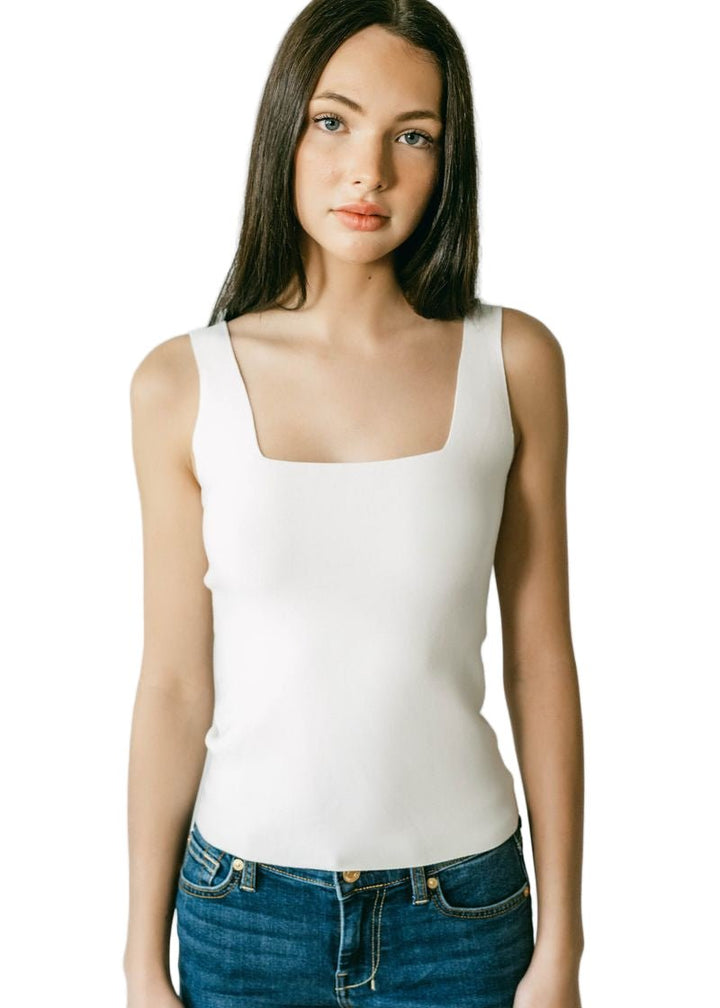 Saintt Sinners Irene Squareneck Tank - clever alice