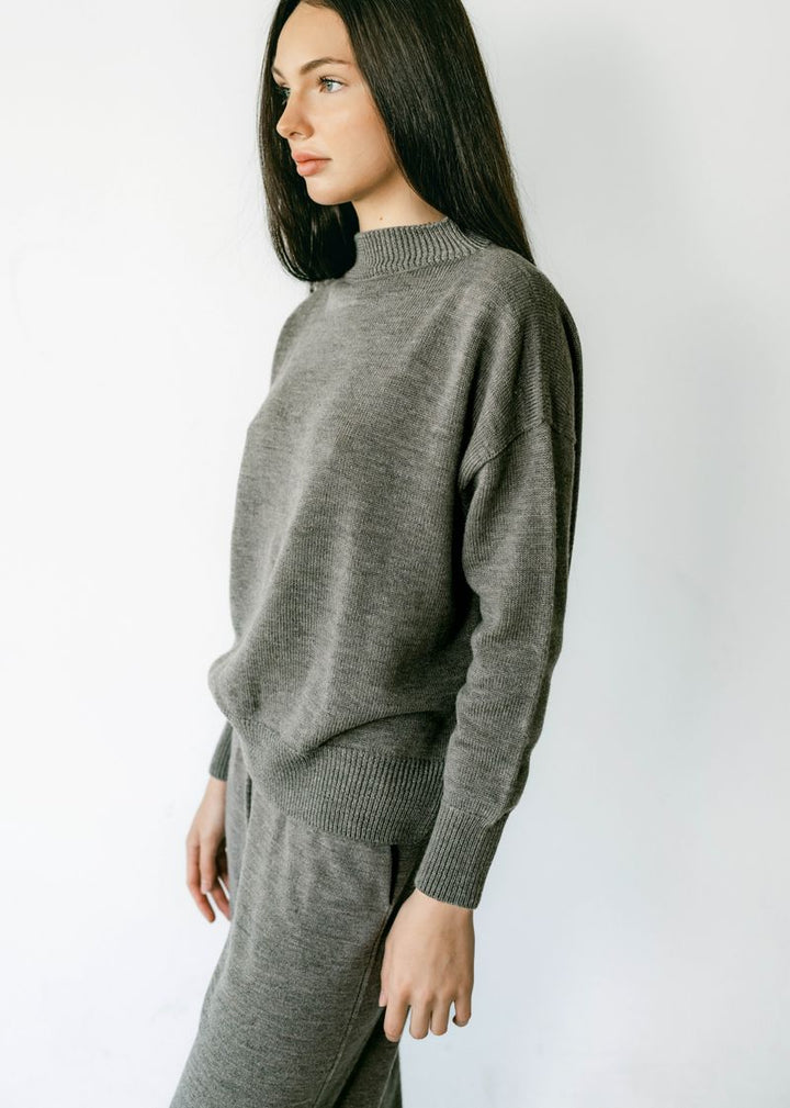 Saintt Sinners Kite Mock Neck Sweater - clever alice