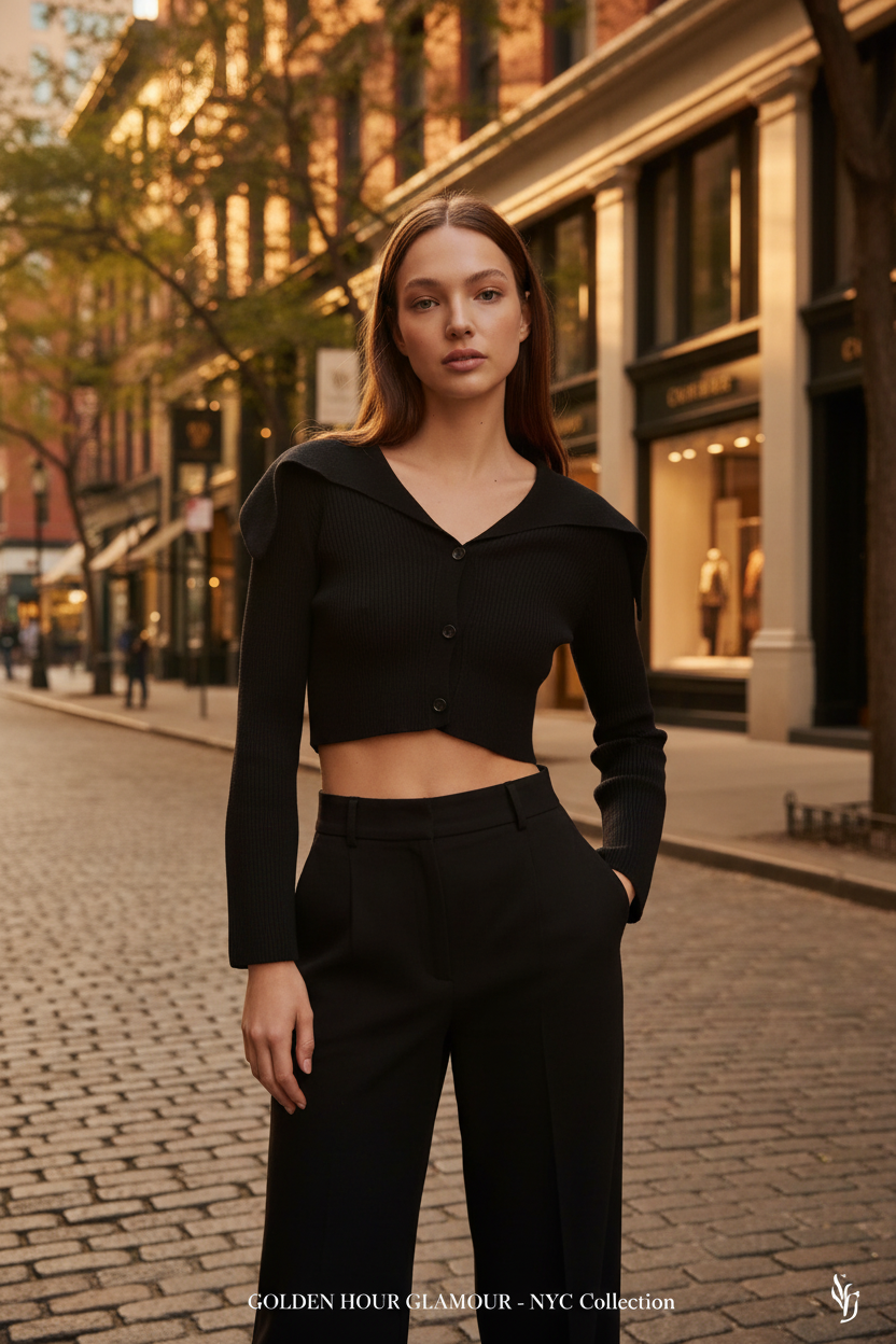 Saintt Sinners Libra Crop Cardigan — Instagram Creative