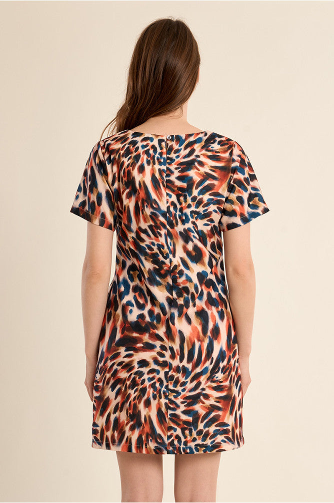 Molly Bracken Short V Neck Dress