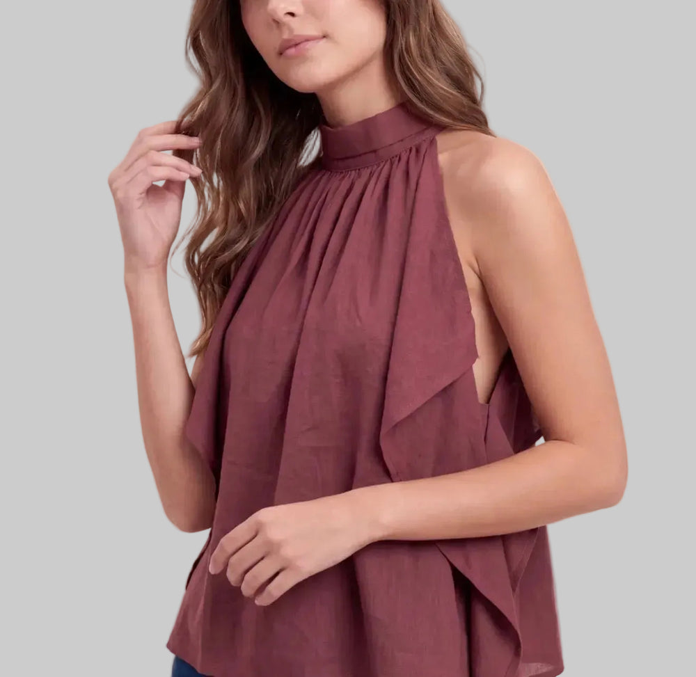 Sweewe Angel Halter Blouse - clever alice