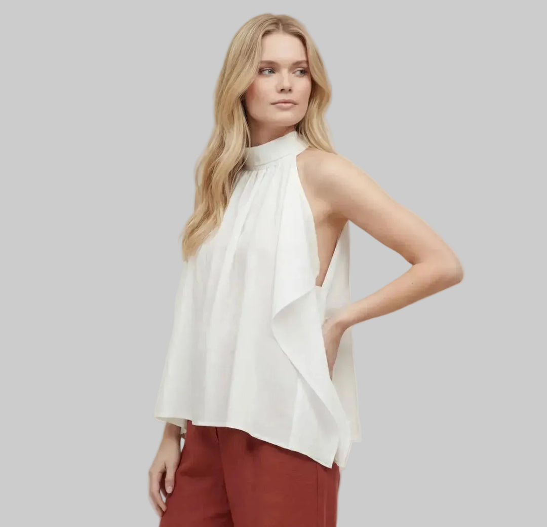 Sweewe Angel Halter Blouse - clever alice