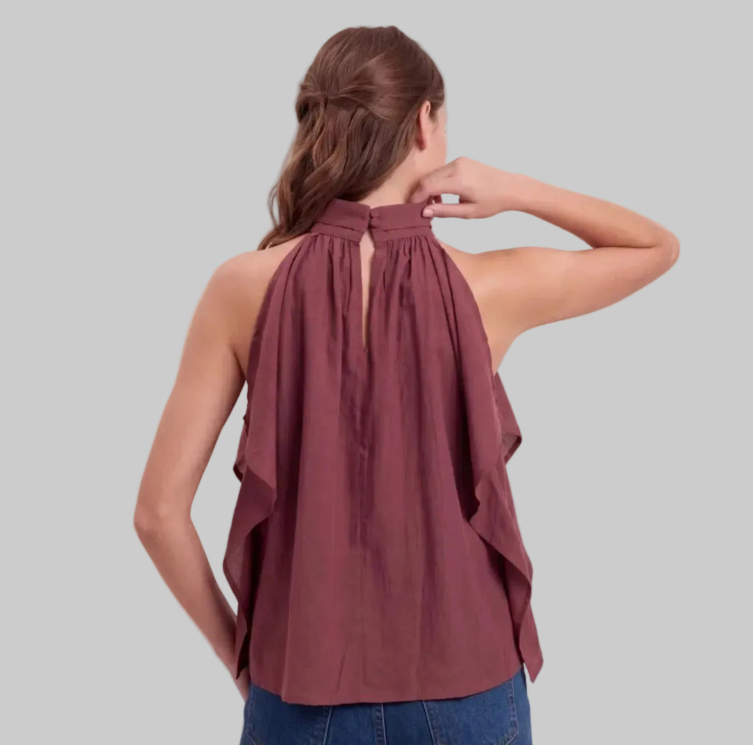 Sweewe Angel Halter Blouse - clever alice