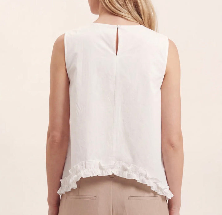 Sweewe Becca V - Neck Cotton Tank Top - clever alice