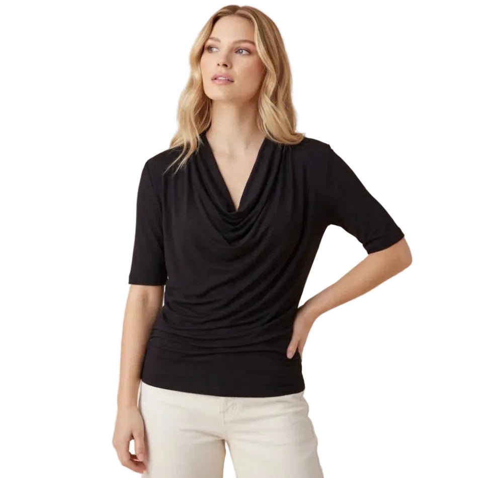 Sweewe Candace Cowl Neck Top - clever alice