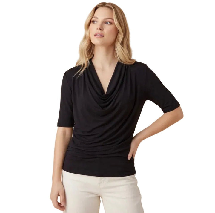 Sweewe Candace Cowl Neck Top - clever alice