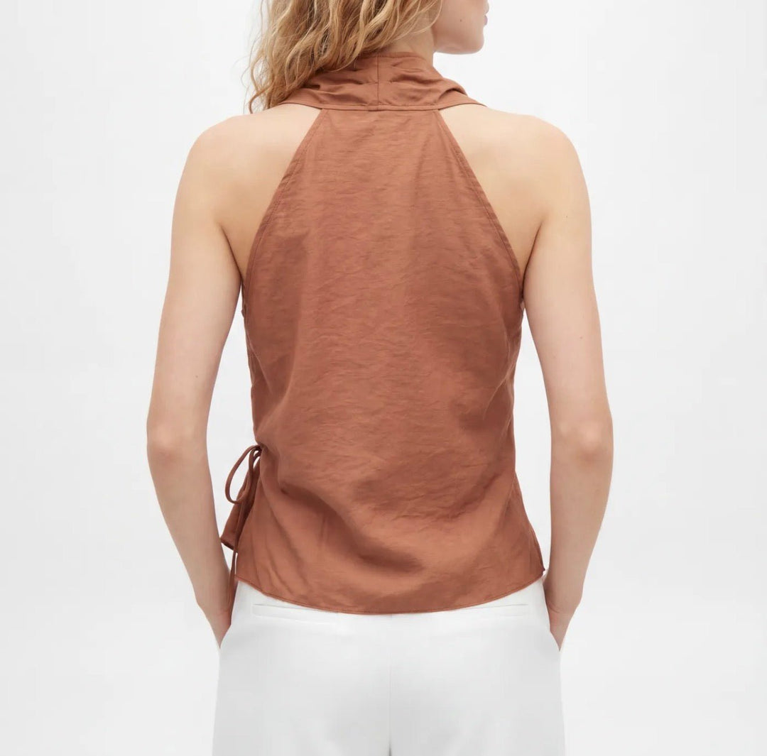 Sweewe Grace Wrap Halter Top - clever alice
