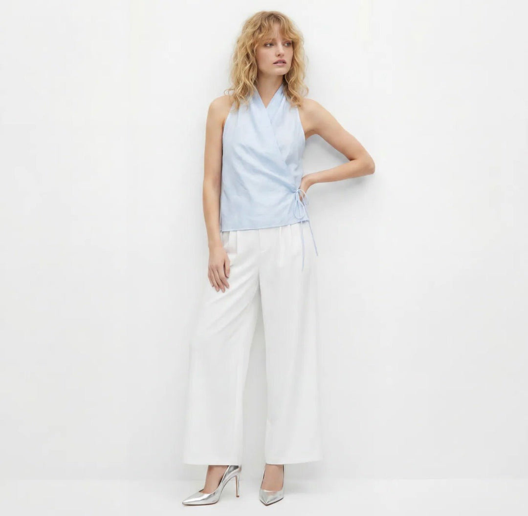Sweewe Grace Wrap Halter Top - clever alice