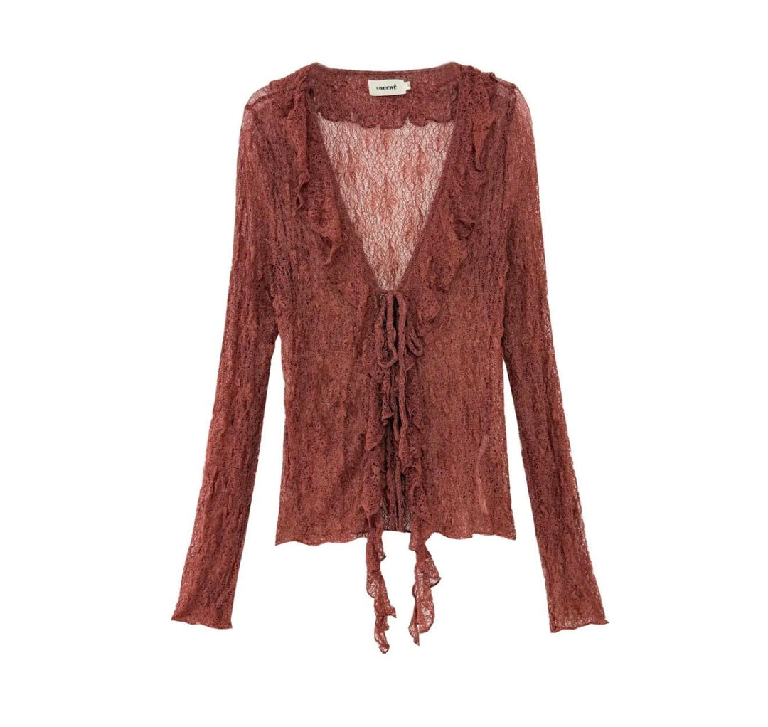 Sweewe Lace Cardigan - clever alice