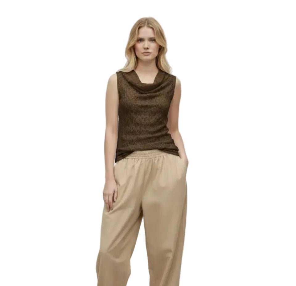 Sweewe Lace Cowl Top - clever alice