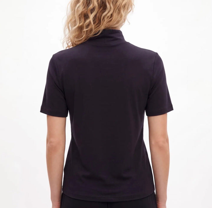 Sweewe Mock Neck Tee - clever alice