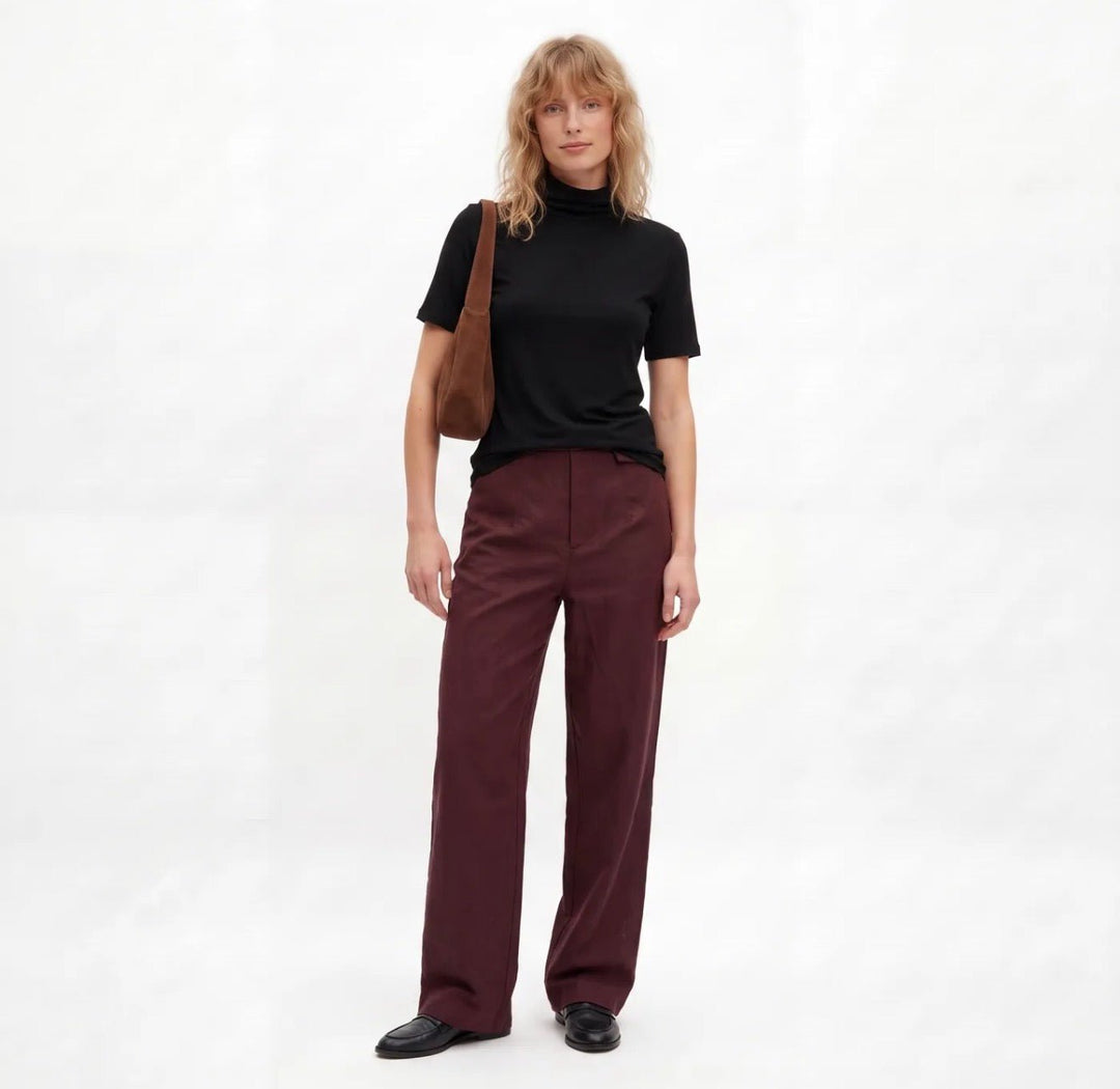 Sweewe Mock Neck Tee - clever alice