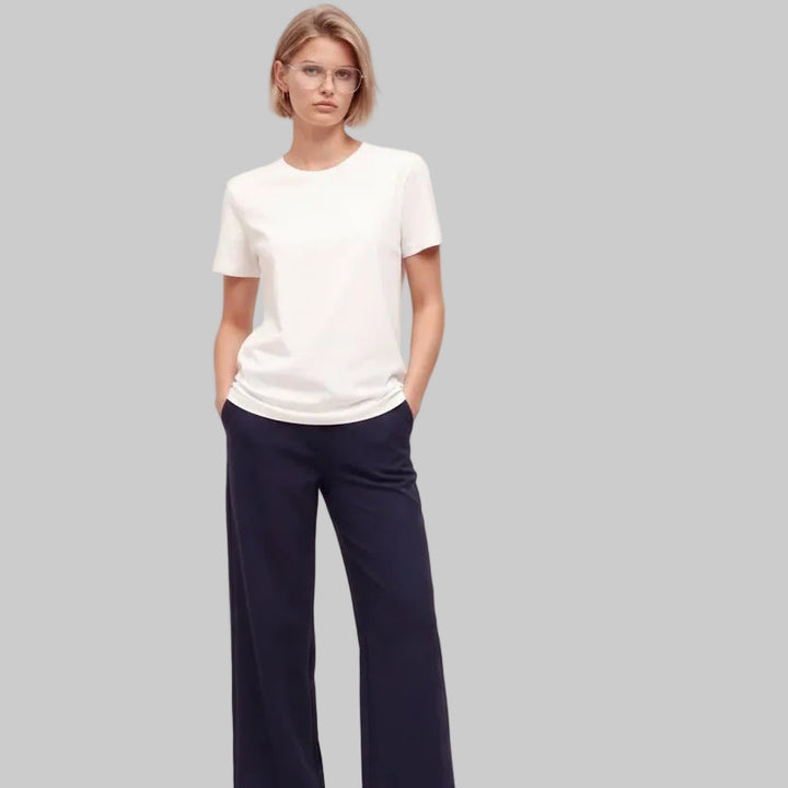 Sweewe Navy Trousers - clever alice