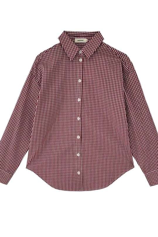 Sweewe Paris Gingham Button Down - clever alice