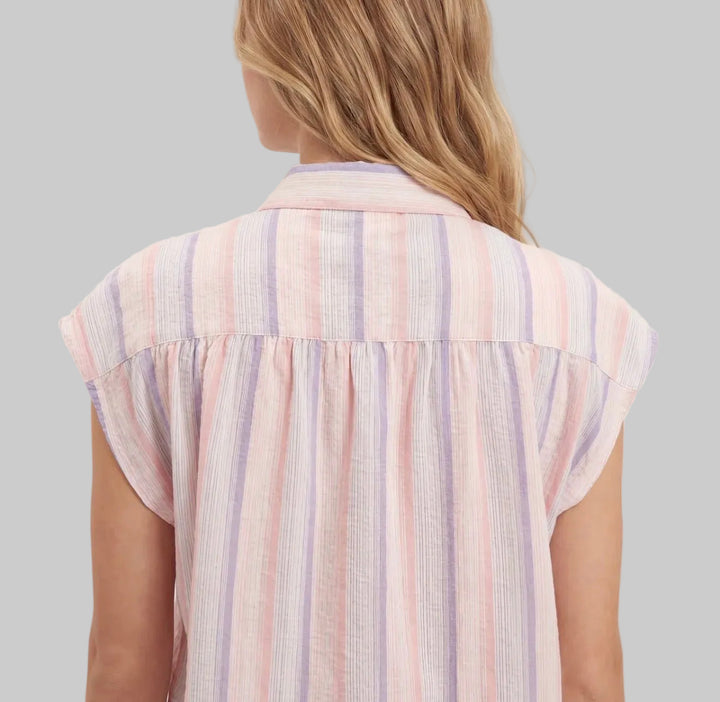 Sweewe Roslyn Sleeveless Button Up - clever alice