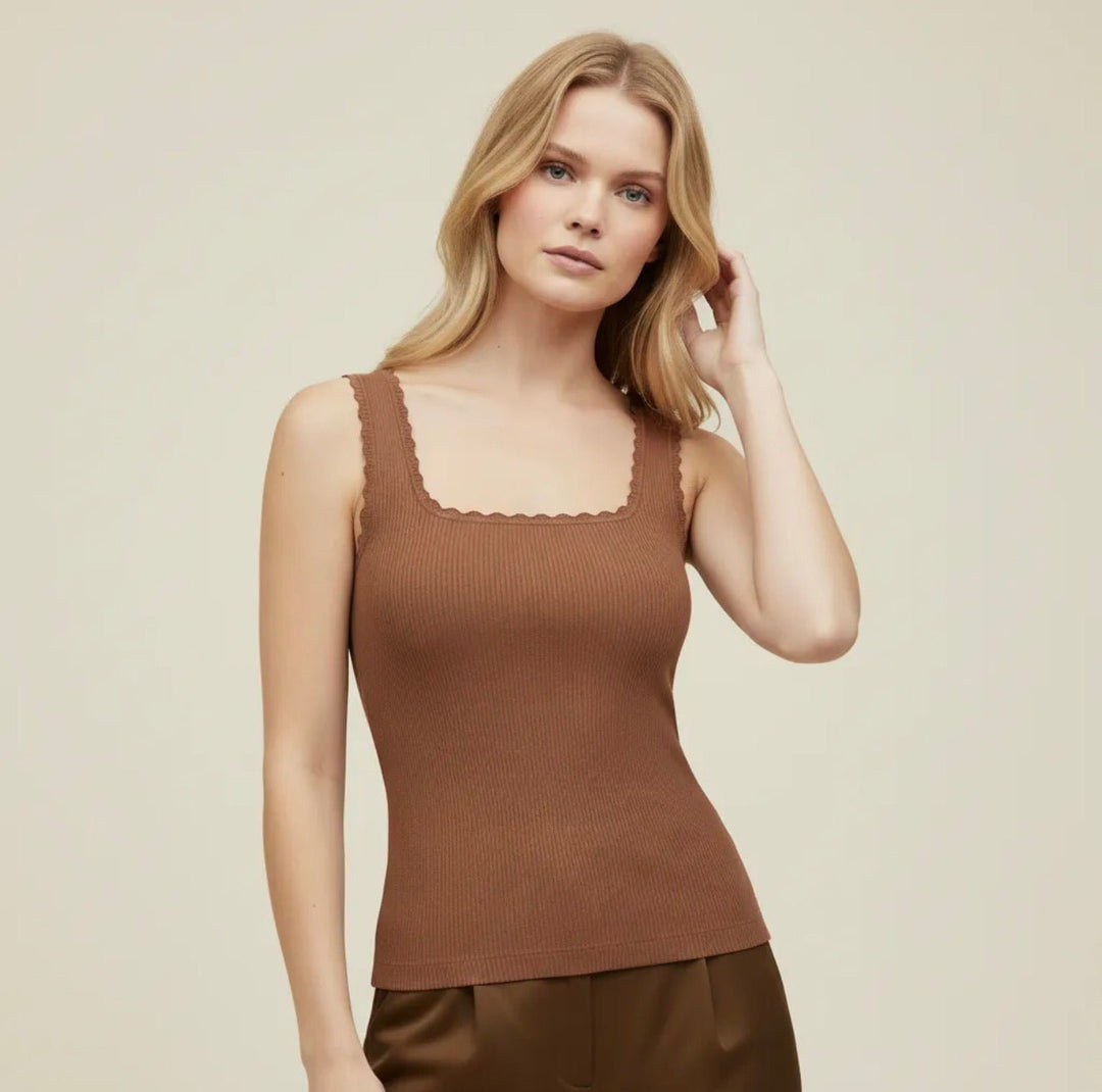 Sweewe Square Neck Tank - clever alice