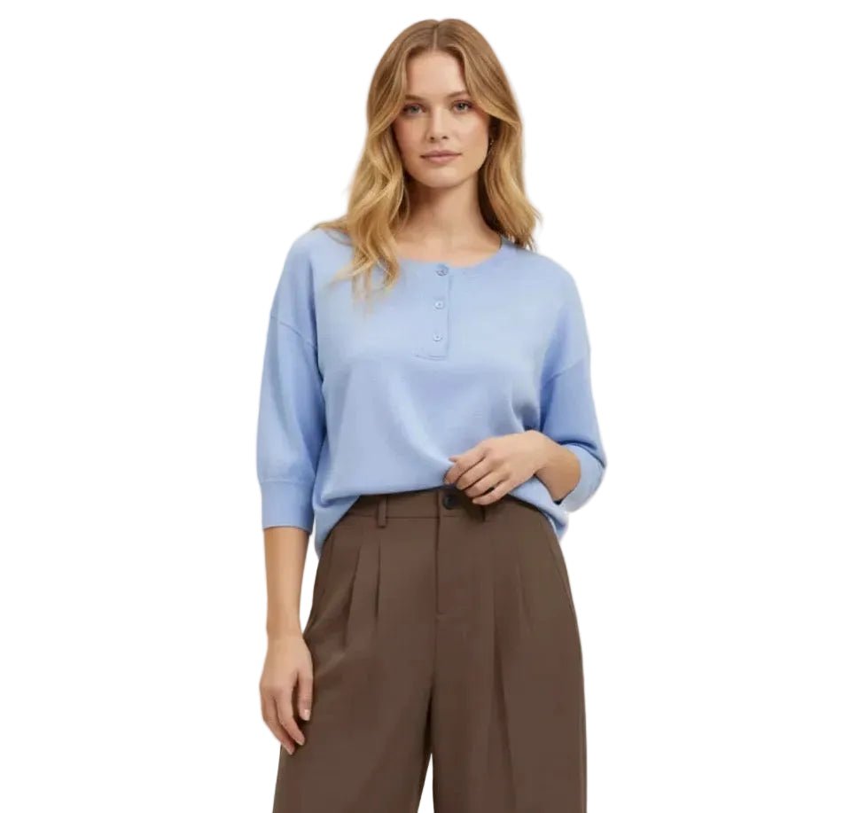 Sweewe Three Button Top - clever alice
