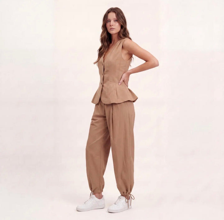 Sweewe Tie Detail Joggers - clever alice