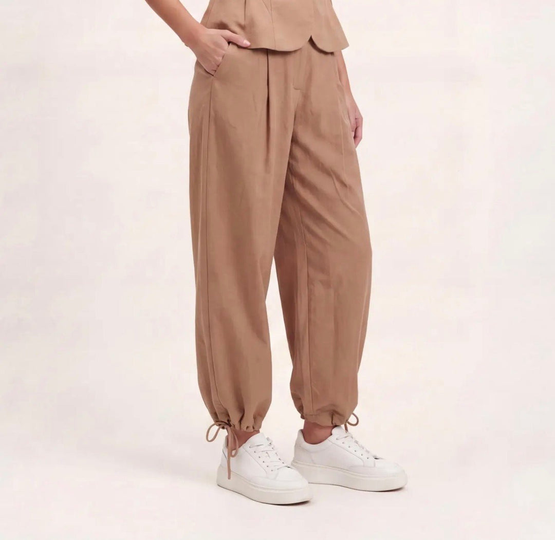 Sweewe Tie Detail Joggers - clever alice
